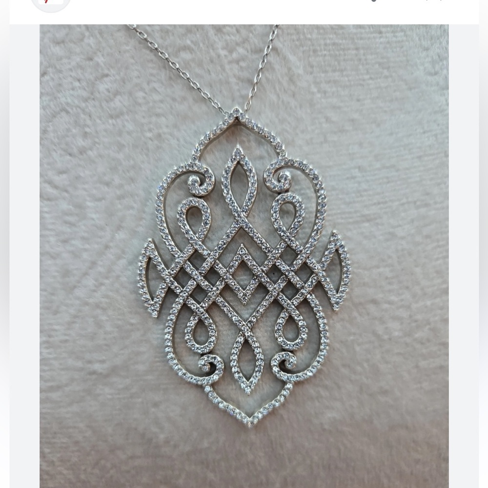 Brighton Tamal Intricate Silver Necklace